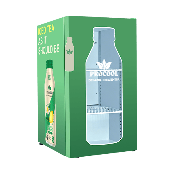 Best Glass Door Mini Fridge with Custom Color for Drinks