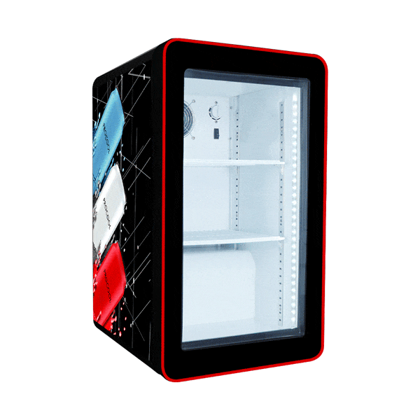 Best GlowFrame Glass Door Mini Fridge for Drinks
