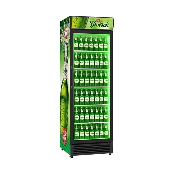 CS-395 Grolsch Beer Refrigerator with Plastic Liner_Left