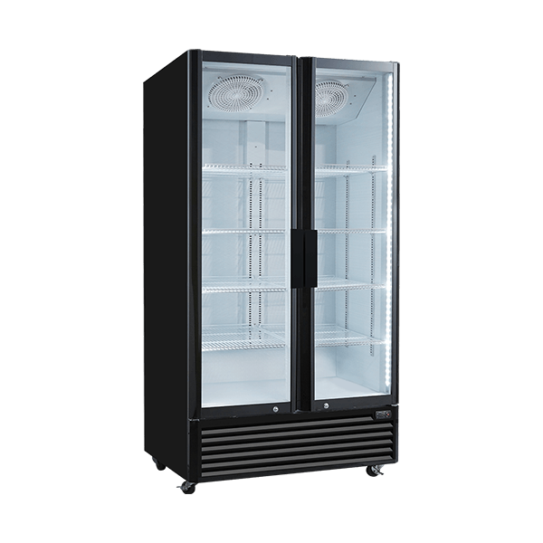 Double Swing Door Commercial Fridge