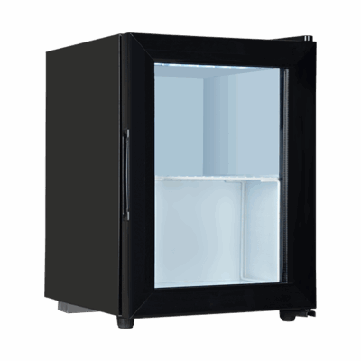Mini Refrigerator with Glass Door