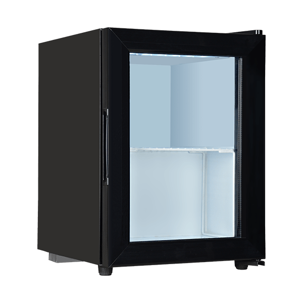 Mini Refrigerator with Glass Door