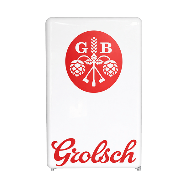 R-35S Grolsch Retro Mini Fridge_Front