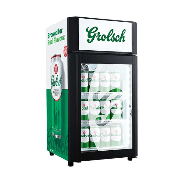 T-50L Grolsch Bar Mini Beer Fridge_Left