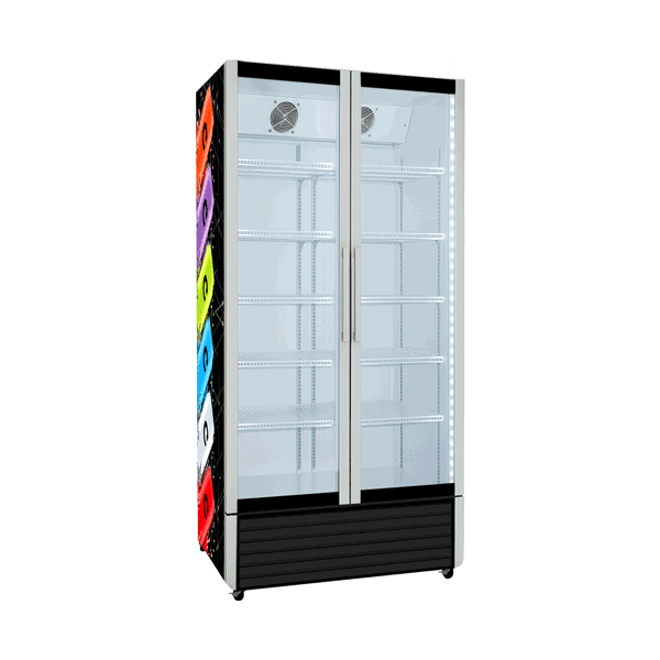 ColorFlex Dual-Door Merchandising Cooler ColorFlex Dual-Door Merchandising Cooler