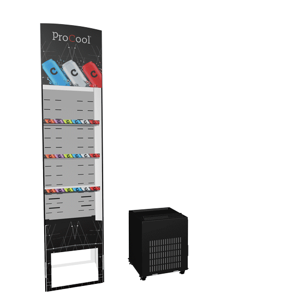Corrugated Cardboard Display Fridge Freshbox-4