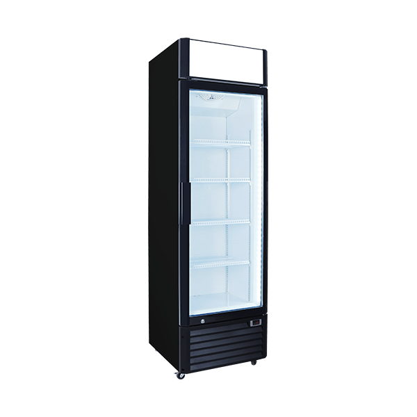 Single Door Upright Freezer with Interior Light