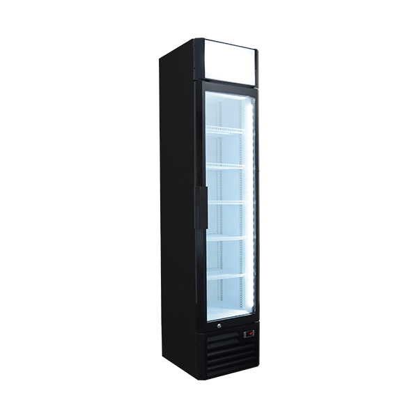 Slim Upright Freezer with Wheels