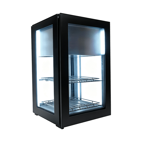 Mini Glass Display Cooler with Lightbox