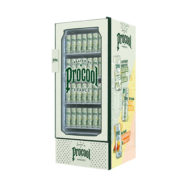 Single Door Reach-in Cooler for Bottle Water